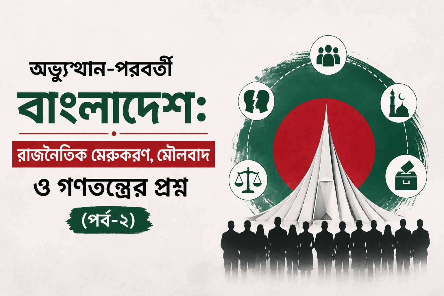 অভ্যুত্থান-পরবর্তী বাংলাদেশ: রাজনৈতিক মেরুকরণ, মৌলবাদ ও গণতন্ত্রের প্রশ্ন (পর্ব-২)